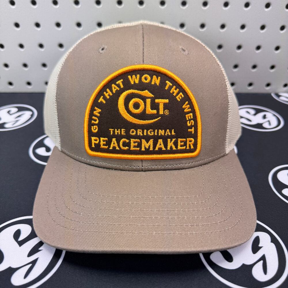 Colt Firearms Brand Officially Licensed "The Peacemaker" Snapback Cap Hat NEW